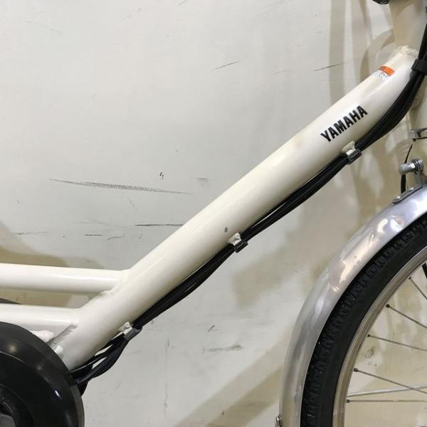 中古電動自転車 ヤマハ PAS SION V パス シオン V アイボリーホワイト