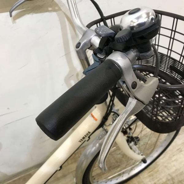 中古電動自転車 ヤマハ PAS SION V パス シオン V アイボリーホワイト