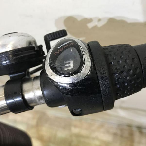 中古電動自転車 ヤマハ PAS ナチュラ XL DX レッド 26インチ KF024