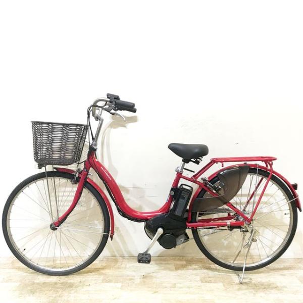 ヤマハ PAS ナチュラ XL DX レッド 26インチ KF024 【中古車】