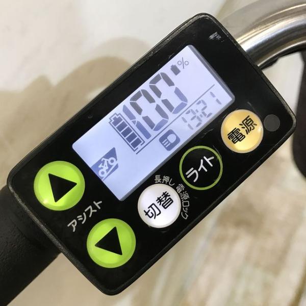 中古電動自転車 ヤマハ PAS ナチュラ XL DX レッド 26インチ KF024