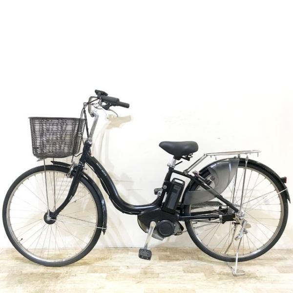 中古電動自転車 ヤマハ PAS ナチュラ L スーパー ブラック 26インチ KF027