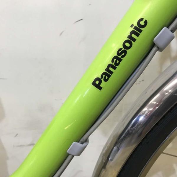 中古電動自転車 パナソニック ビビ DX グリーン 26インチ KF047