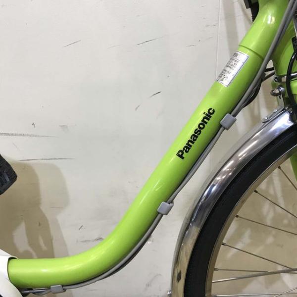 中古電動自転車 パナソニック ビビ DX グリーン 26インチ KF047