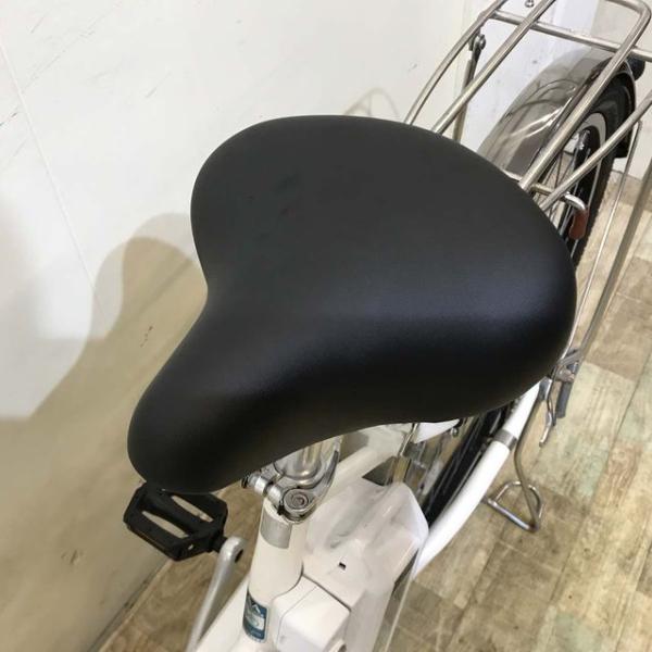 中古電動自転車 ヤマハ PAS Mina パス ミナ ホワイト 26インチ KF049 