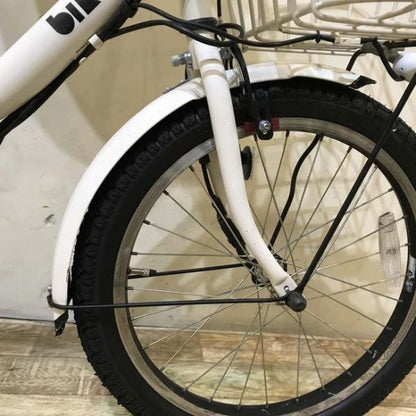 ブリヂストン bikke 2 e ビッケ ツー イー ホワイト20インチ KF053 【中古車】