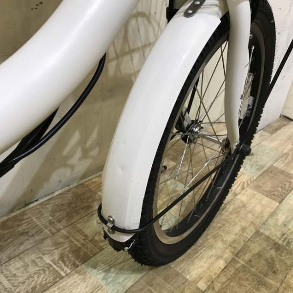 中古電動自転車 ブリヂストン bikke 2 e ビッケ ツー イー ホワイト20インチ KF053