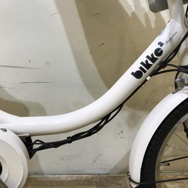 ブリヂストン bikke 2 e ビッケ ツー イー ホワイト20インチ KF053 【中古車】