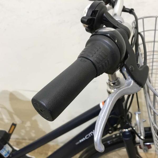 中古電動自転車 ヤマハ PAS CITY SP5 パス シティ SP5 ネイビー 27インチ KF065