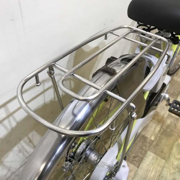 中古電動自転車 パナソニック ビビ DX イエローグリーン 26インチ KF067