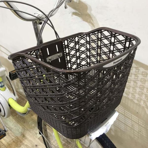 中古電動自転車 パナソニック ビビ DX イエローグリーン 26インチ KF067