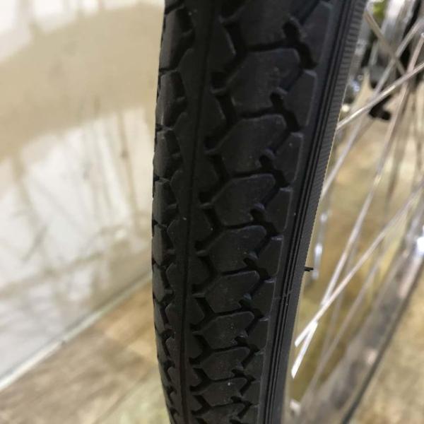 中古電動自転車 パナソニック ビビ DX イエローグリーン 26インチ KF067