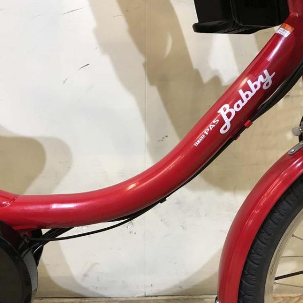 中古電動自転車 ヤマハ PAS Babby XL パス バビー XL レッド 20インチ KF068