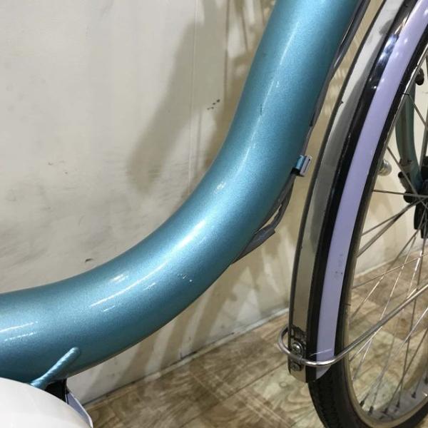 中古電動自転車 ブリヂストン アシスタ DX ブルー 26インチ KF078