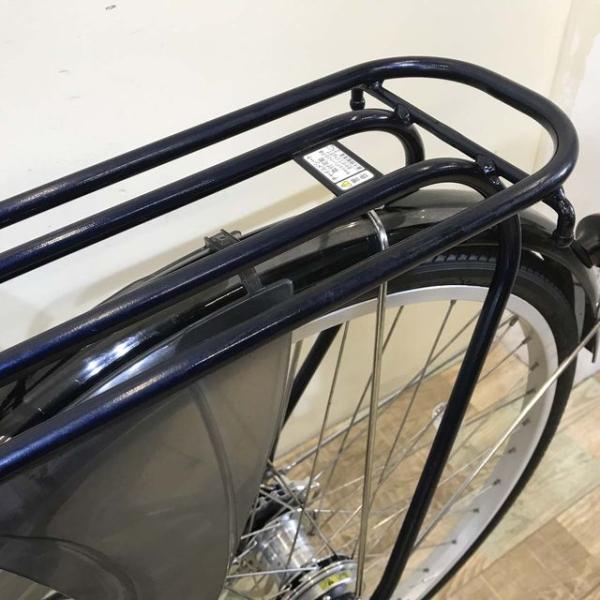 中古電動自転車 ヤマハ PAS Cheer パス チア ネイビー 26インチ  KF081