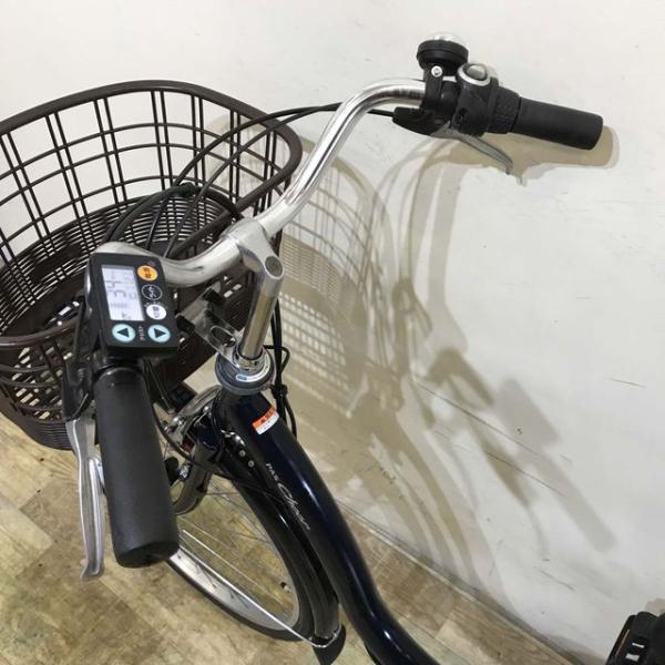 中古電動自転車 ヤマハ PAS Cheer パス チア ネイビー 26インチ  KF081