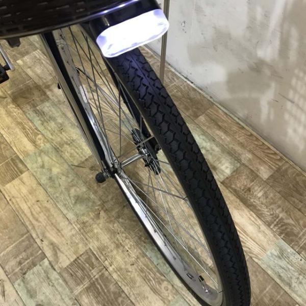 中古電動自転車 ヤマハ PAS Cheer パス チア ネイビー 26インチ  KF081
