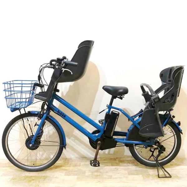 ブリヂストン bikke GRI ビッケ グリ ブルー 前24×20インチ KF107  【中古車】