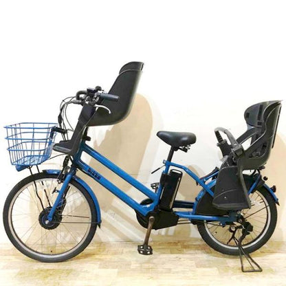ブリヂストン bikke GRI ビッケ グリ ブルー 前24×20インチ KF107  【中古車】