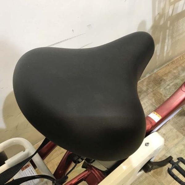 中古電動自転車 ヤマハ PAS Babby un パス バビー アン レッド×ベージュ 20インチ KF111