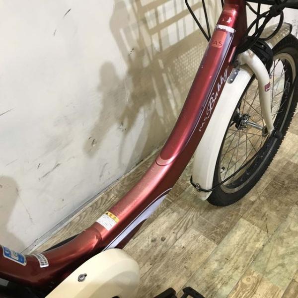 ヤマハ PAS Babby un パス バビー アン レッド×ベージュ 20インチ KF111【中古車】