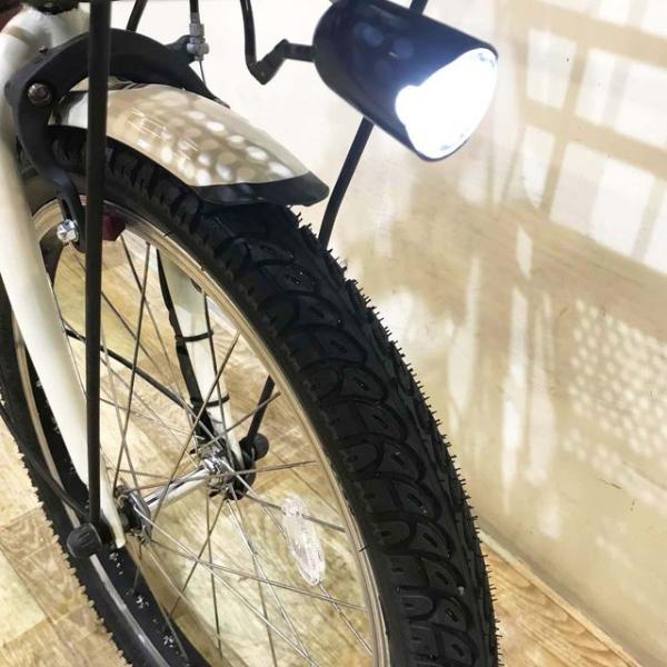 中古電動自転車 ヤマハ PAS Babby un パス バビー アン レッド×ベージュ 20インチ KF111