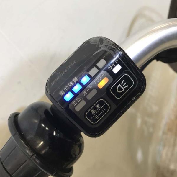 中古電動自転車  ブリヂストン フロンティア シルバー 26インチ KF112