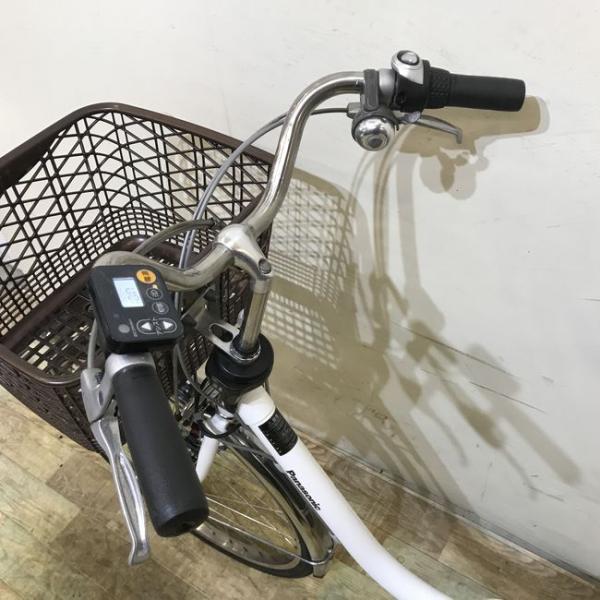 中古電動自転車 パナソニック ビビ DX ホワイト 24インチ KF113