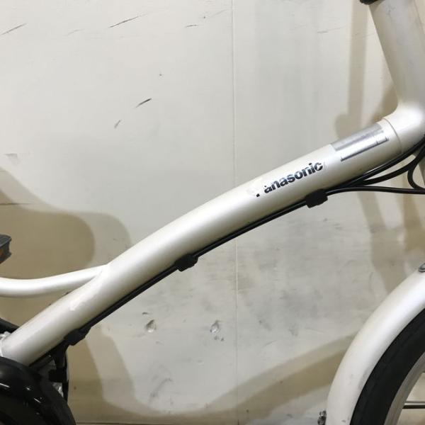 中古電動自転車 パナソニック シュガードロップ ホワイト 20インチ KF114 