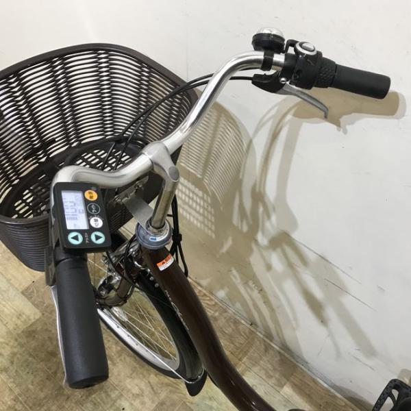 中古電動自転車 ヤマハ PAS Cheer パス チア ブラウン 24インチ KF115