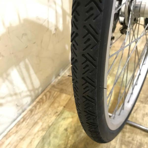 中古電動自転車 ヤマハ PAS Cheer パス チア ブラウン 24インチ KF115