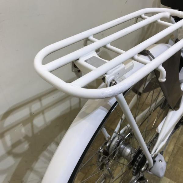 中古電動自転車 パナソニック カラーズ EB ホワイト 26インチ KF117  