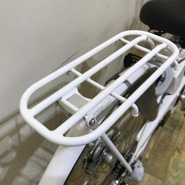 中古電動自転車 パナソニック カラーズ EB ホワイト 26インチ KF117  