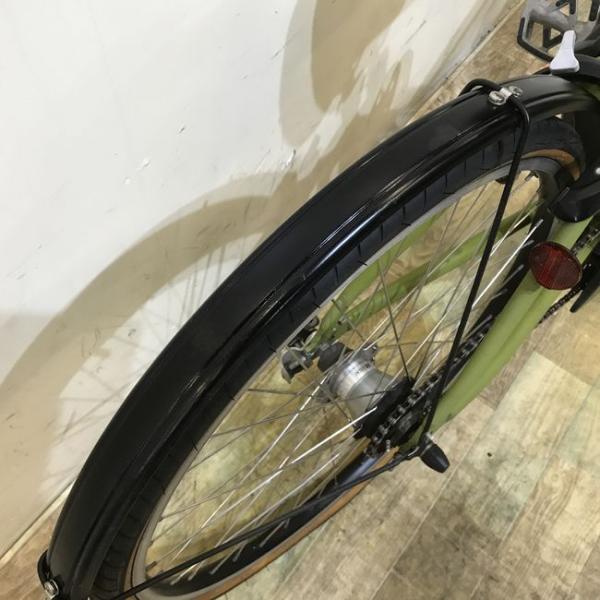 中古電動自転車 ヤマハ PAS VIENTA 5 パス ビエンタ 5 グリーン 26インチ KF118 