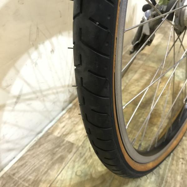 中古電動自転車 ヤマハ PAS VIENTA 5 パス ビエンタ 5 グリーン 26インチ KF118 