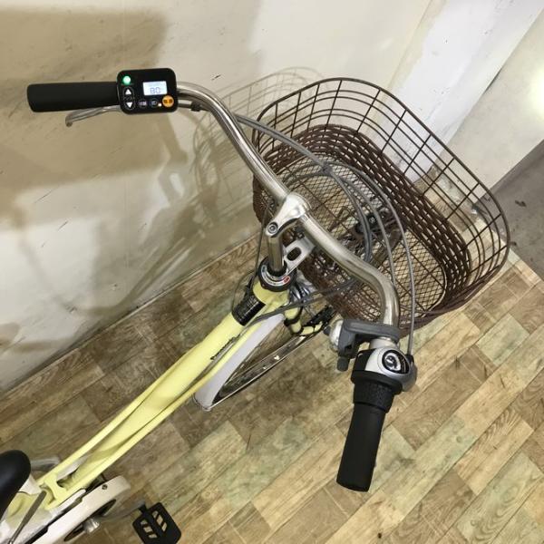 中古電動自転車 パナソニック カラーズ EB イエロー 26インチ KF121 
