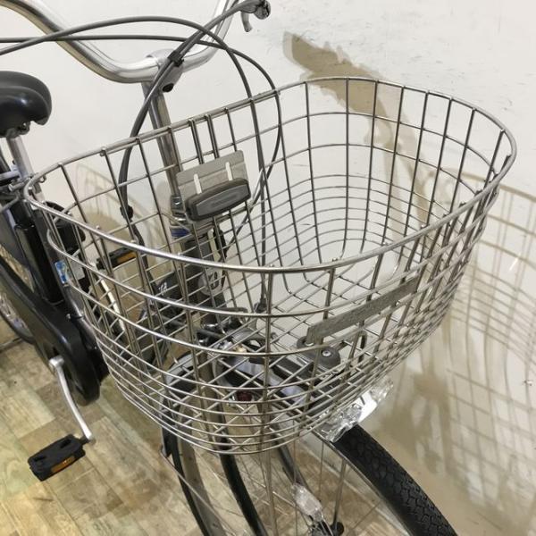 中古電動自転車 ブリヂストン アシスタ DX シルバー 26インチ KF122 