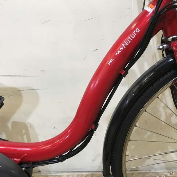 【１万円引き！】ヤマハ PAS ナチュラ M レッド 26インチ KF123 【中古車】