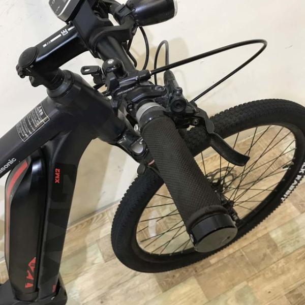 中古電動自転車 パナソニック XM2 ブラック 27.5インチ e-MTB e-bike KSR095