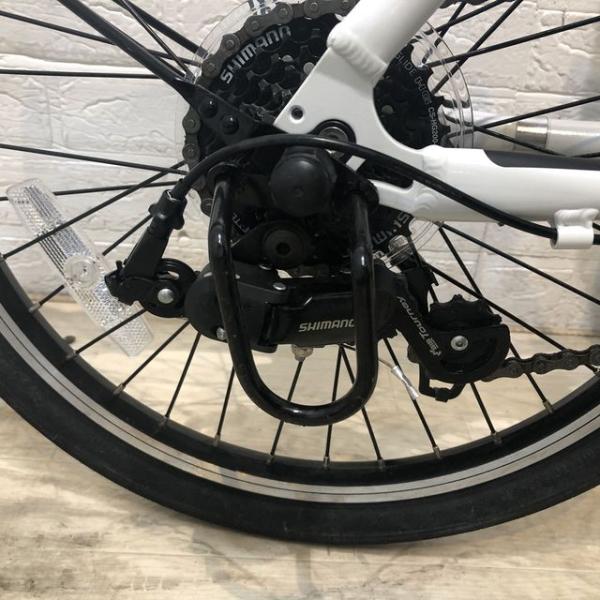 中古電動自転車 パナソニック ベロスター ミニ ホワイト 20インチ