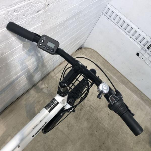 中古電動自転車 パナソニック ベロスター ミニ ホワイト 20インチ