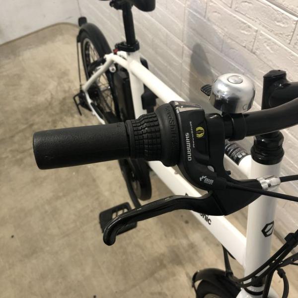 中古電動自転車 パナソニック ベロスター ミニ ホワイト 20インチ