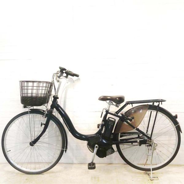 中古電動自転車 ブリヂストン アシスタ U STD ネイビー 26インチ SR425Y