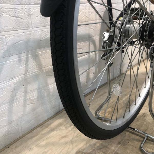 中古電動自転車 ブリヂストン アシスタ U STD ネイビー 26インチ SR425Y