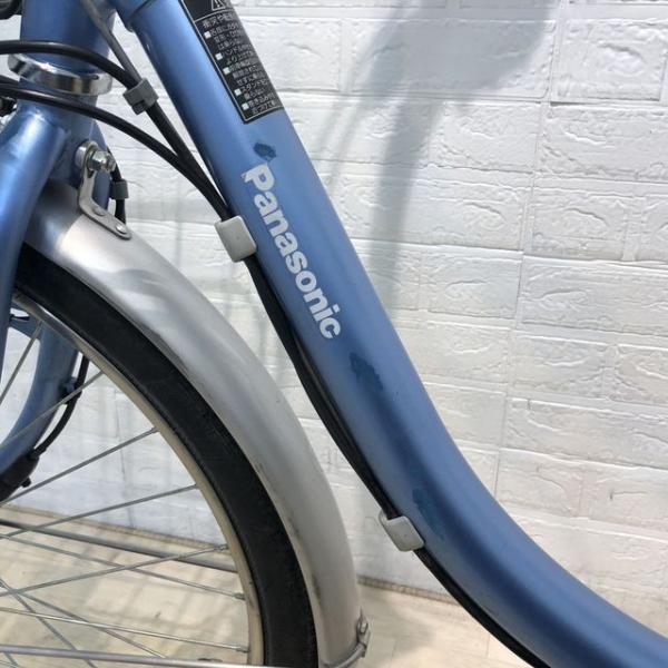 中古電動自転車 パナソニック  パートナー U ブルー 24インチ YD008