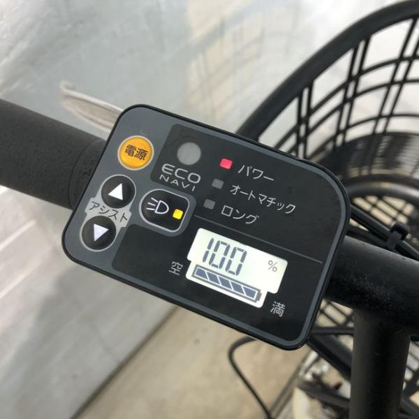 中古電動自転車 パナソニック エーガールズ ホワイト 26インチ YD022