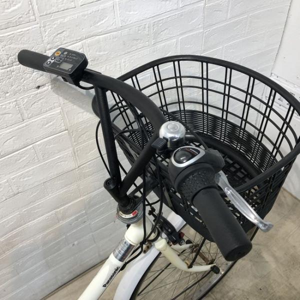 中古電動自転車 パナソニック エーガールズ ホワイト 26インチ YD022