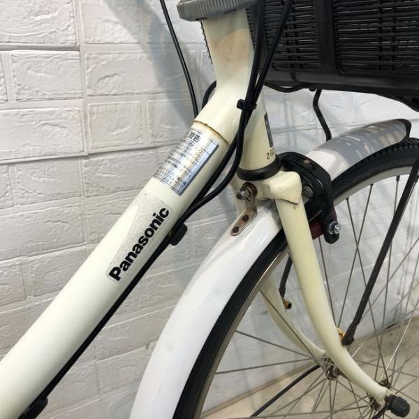 中古電動自転車 パナソニック エーガールズ ホワイト 26インチ YD022