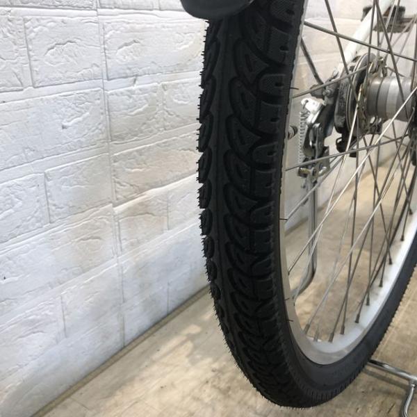 中古電動自転車 ヤマハ PAS Mina パス ミナ ホワイト 26インチ YD080 