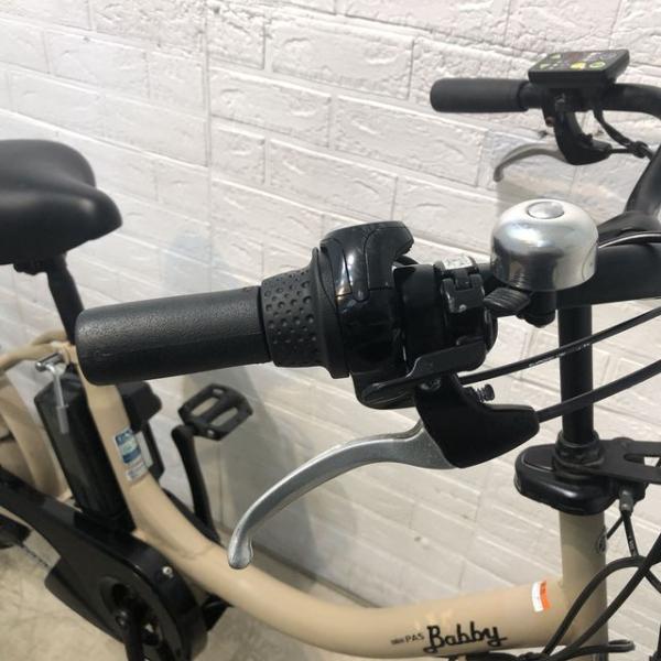 中古電動自転車 ヤマハ PAS Babby XL パス バビー XL ベージュ 20インチ YE006